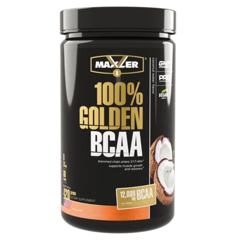 BCAA Maxler 100% Golden BCAA (БЦАА) 420 g Кокос